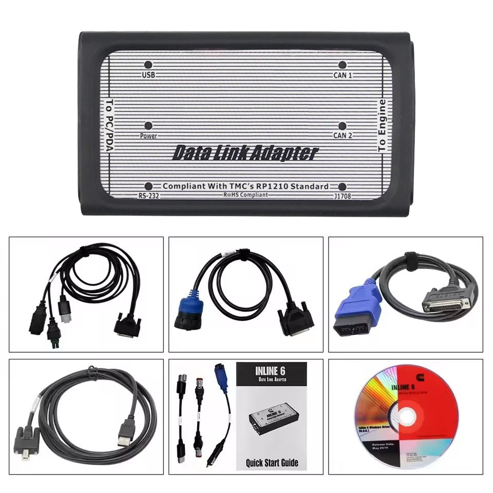Heavy Equipment Diagnostic Tool - Adaptateur de liaison de données INLINE