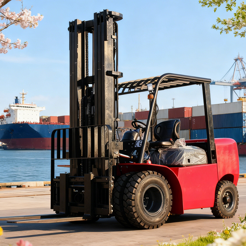 Heavy Equipment Forklift - Chariot élévateur diesel robuste de 8