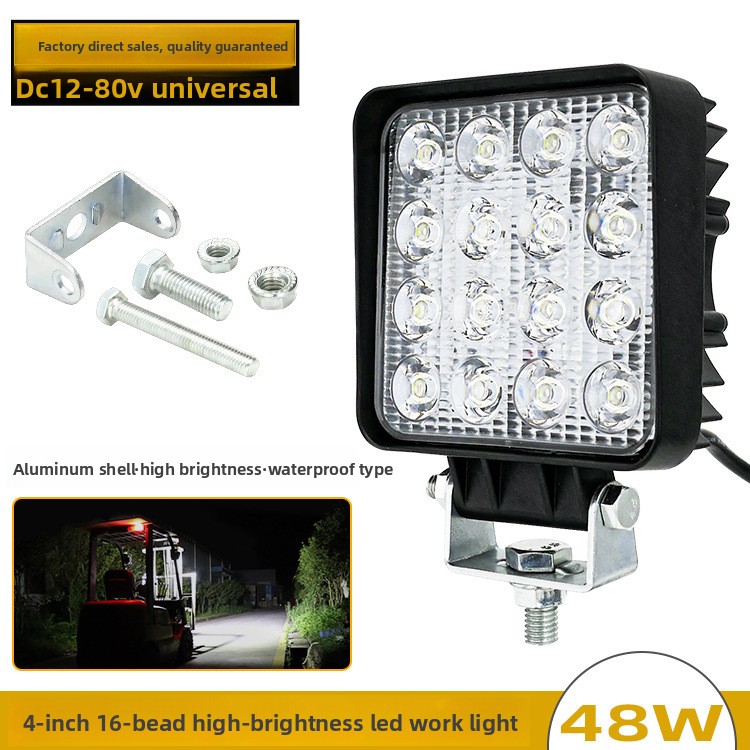 Heavy Equipment Forklift - Phare de travail LED 48W 16