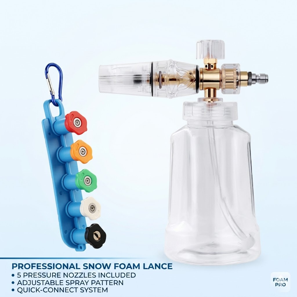 Heavy Equipment Engineering - Pulvérisateur de mousse pour voiture 1L