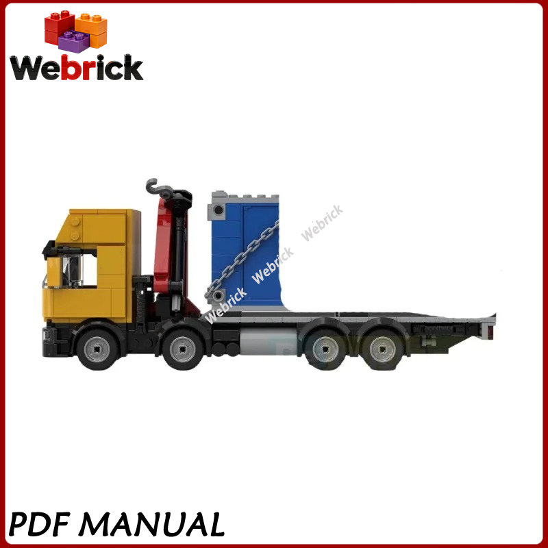 Heavy Equipment Engineering - Camion-grue robuste 8x4, blocs de construction