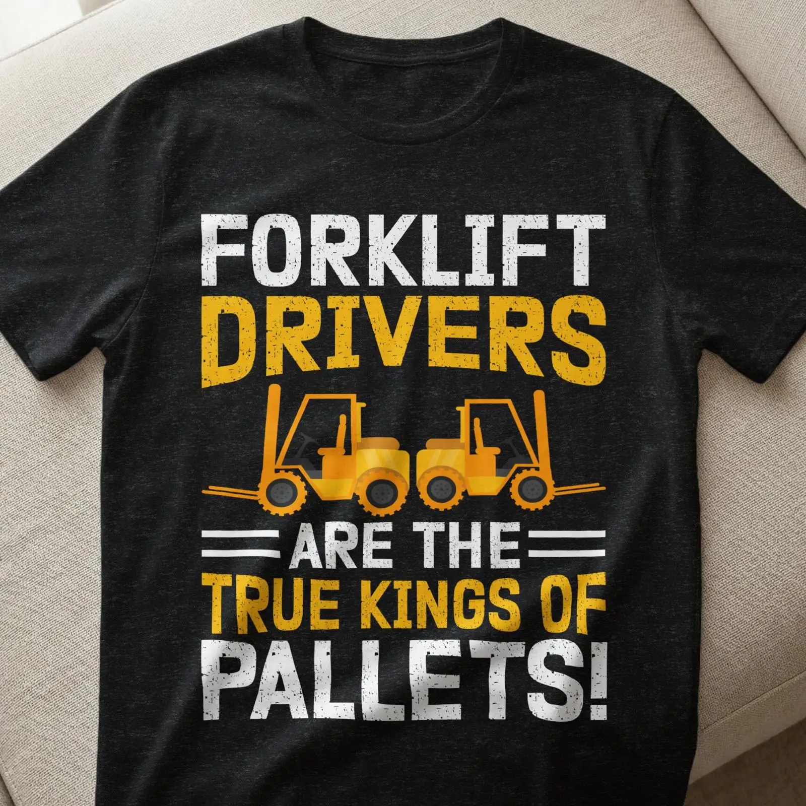Heavy Equipment Forklift - T-shirt pour conducteurs de chariots élévateurs,