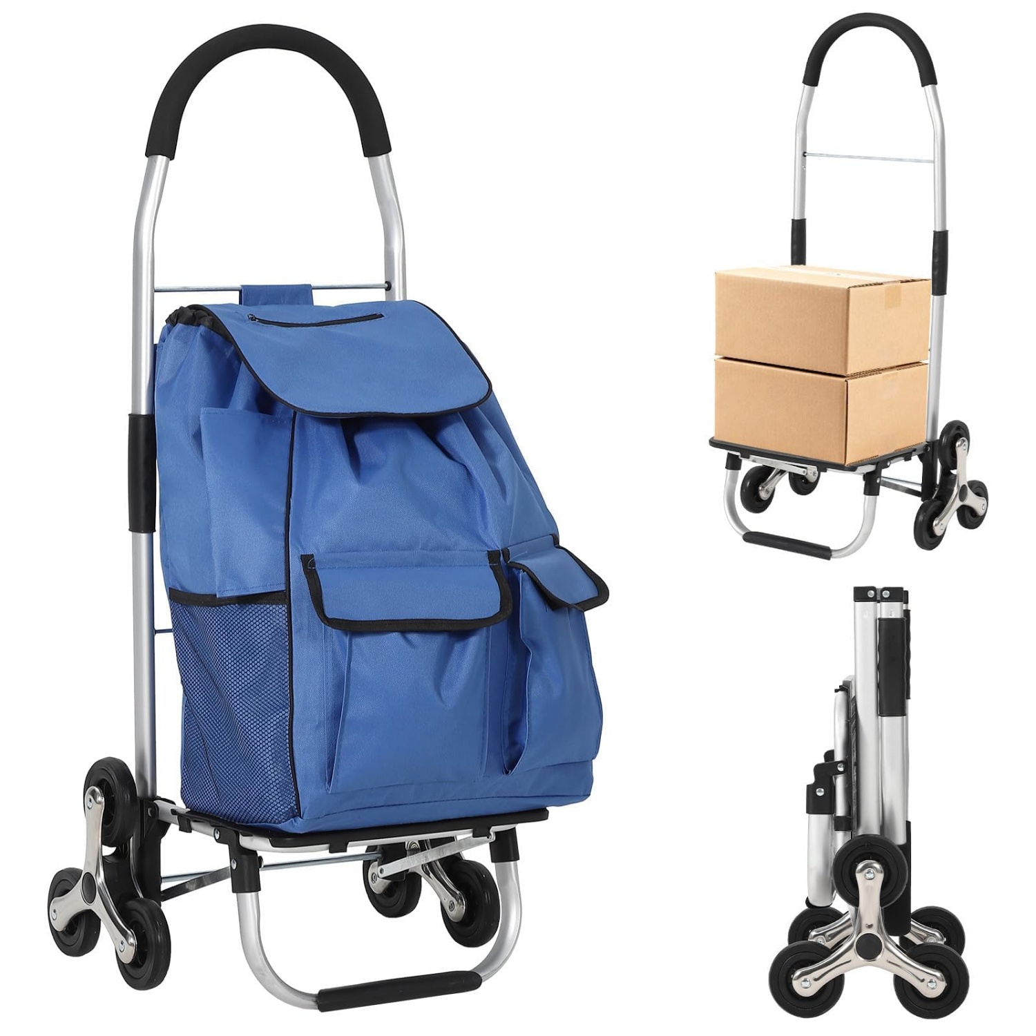 Chariot à main pliable 3-en-1  - Heavy Equipment Washing avis et prix