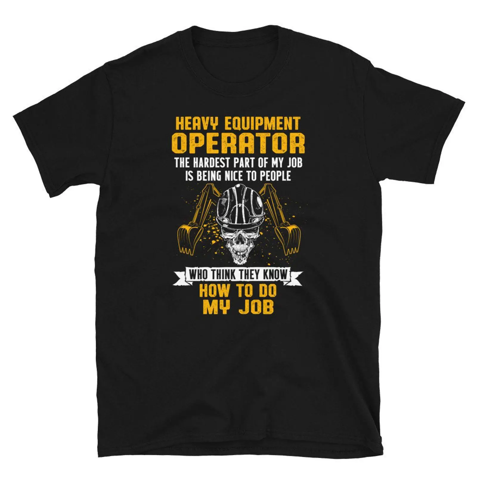 T-shirt pour opérateur de maté - Heavy Equipment Washing avis et prix