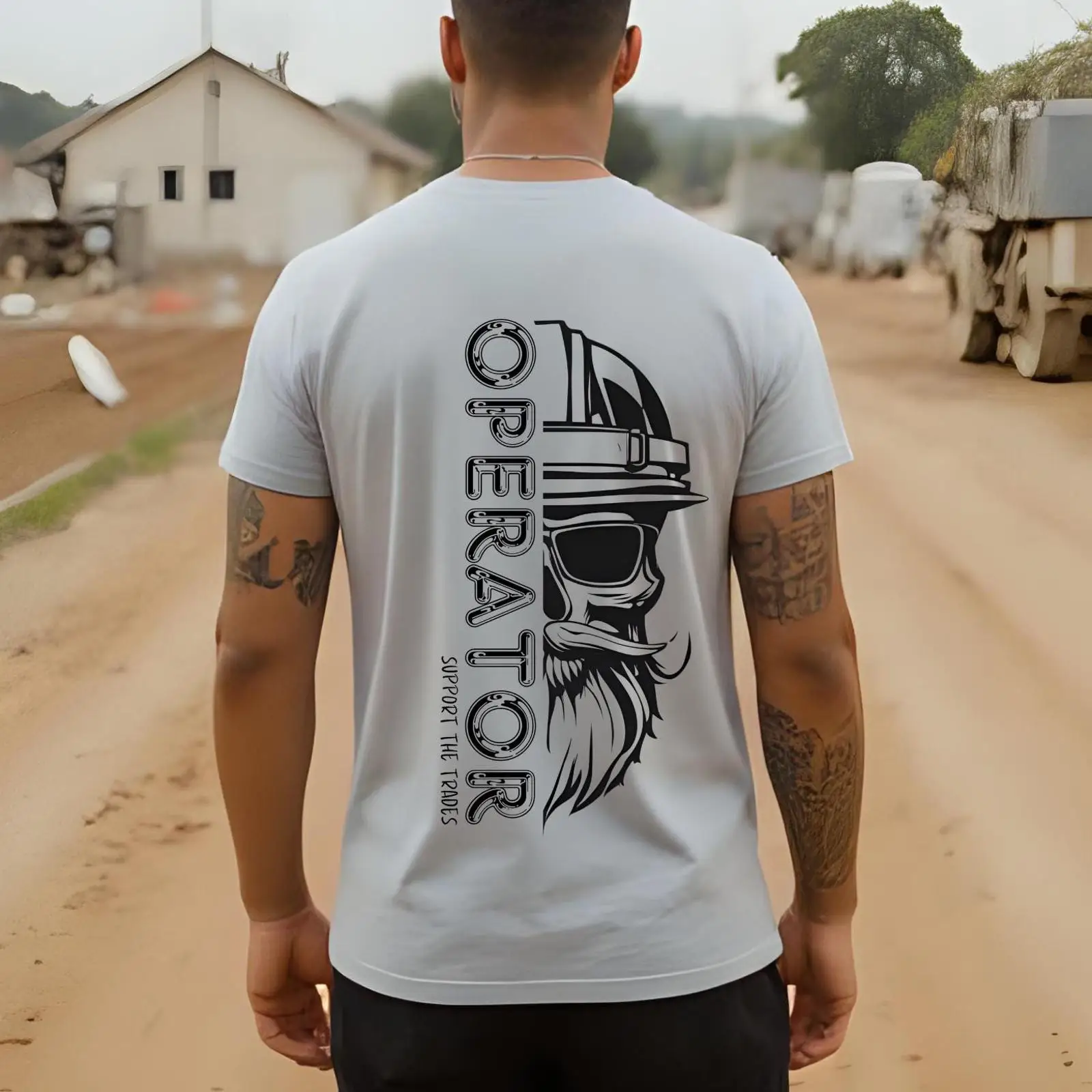 T-shirt d'opérateur de machine - Heavy Equipment Washing avis et prix